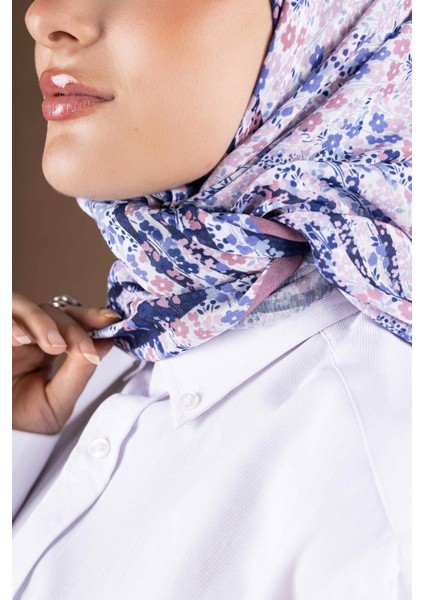 Desenli Soft Eşarp Koleksiyonu Çiçek Desen modelleri