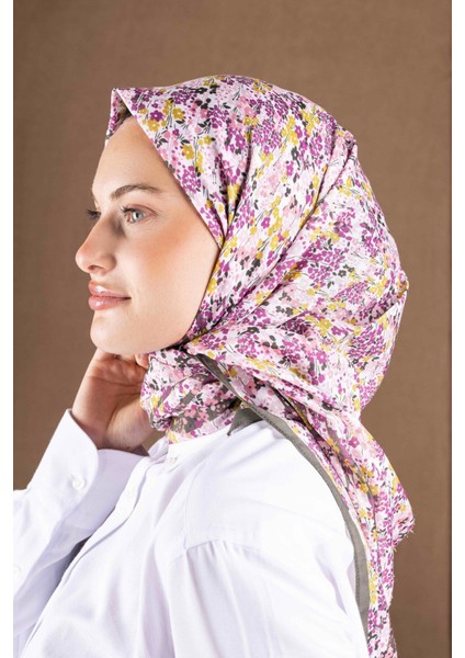 Desenli Soft Eşarp Koleksiyonu Çiçek Desen modelleri