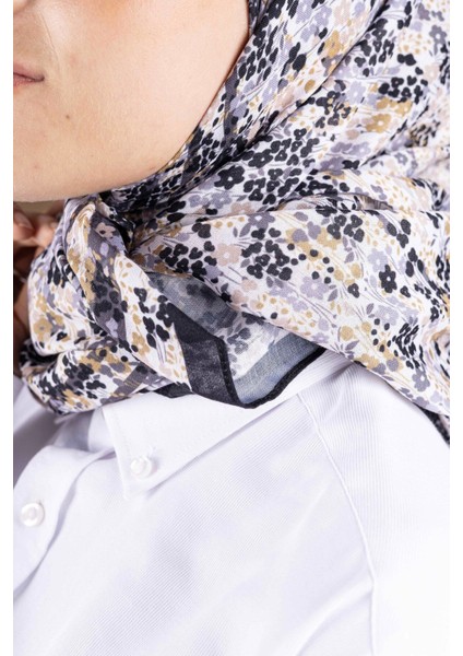 Desenli Soft Eşarp Koleksiyonu Çiçek Desen fırsatları