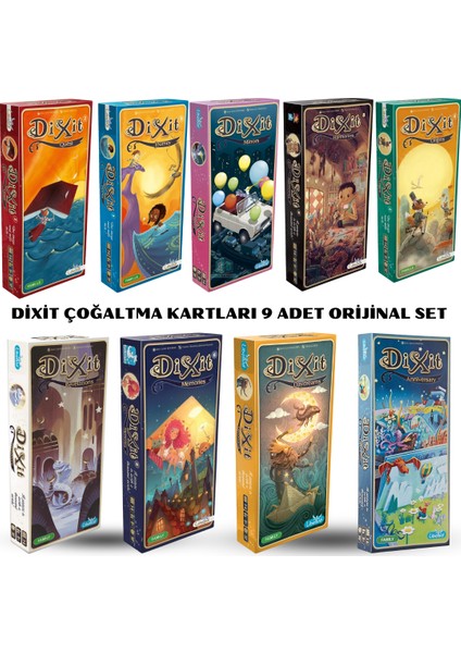 Dixit Oyun Katları Seti 9 Adet