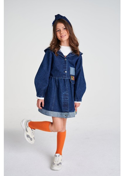 Bg Store Kız Çocuk Denim Ceket fırsatları