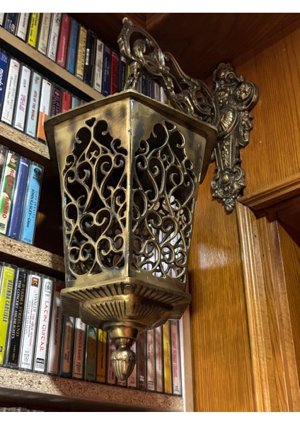 Bir Çift Pirinçten Dış Mekan Apliği - Toplam 56 cm Boyunda fiyatları