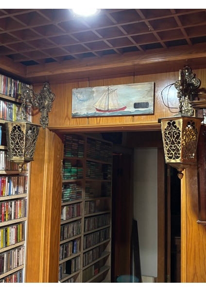 Bir Çift Pirinçten Dış Mekan Apliği - Toplam 56 cm Boyunda modelleri