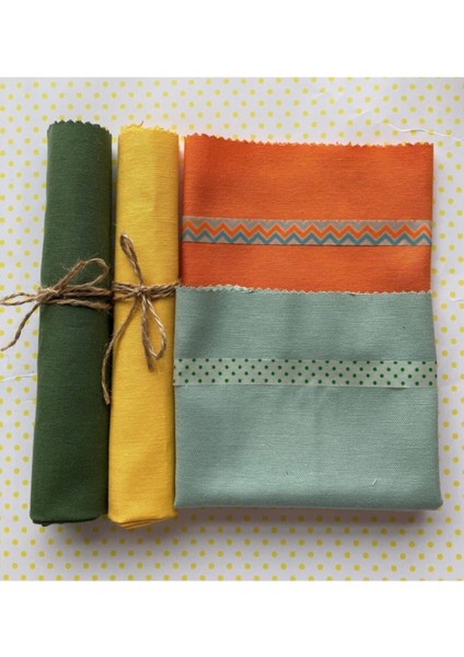 BibuPunch Özel Renkli Punch Kumaş Seti 1