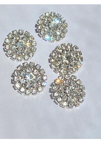 karantuhafiye Taşlı Düğme Klasik Model 5 Li Set