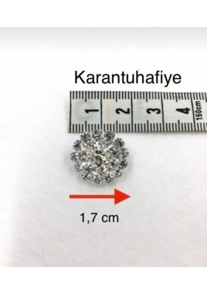 karantuhafiye Taşlı Düğme Klasik Model 5 Li Set