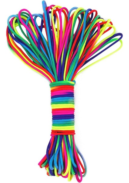 Gökkuşağı Renk Paraşüt Ipi - 5 Metre (TOP DEĞİLDİR) fiyatları