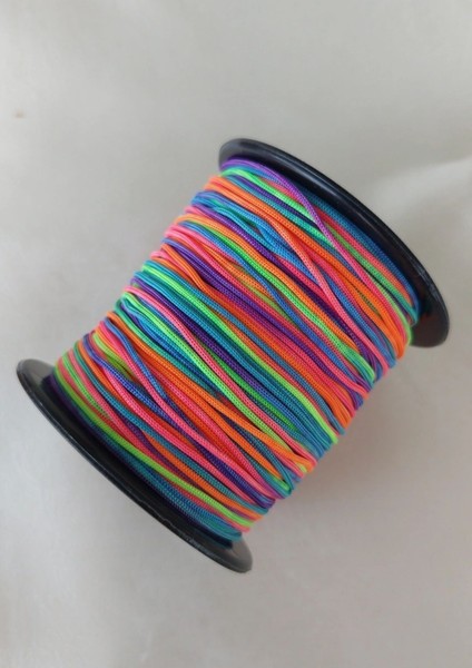Ebruli Renk 100 Metre Paraşüt Makrome Bileklik Örgü Ipi (1.0 Mm) fırsatları