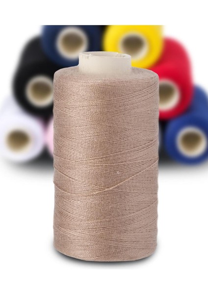 120 No Karışık Renkli Dikiş Ipliği 10 Lu - Küçük Boy Dikiş Ipi (250-300M)