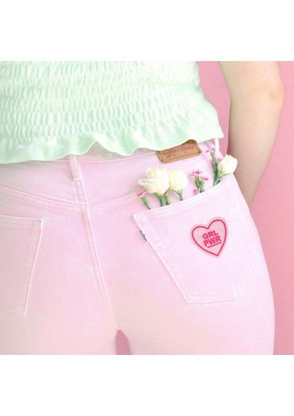 ARMA Ütü Ile Yapışan Dokuma Arma Seti Patch Yama Gırl, Kalp Modeli indirimleri