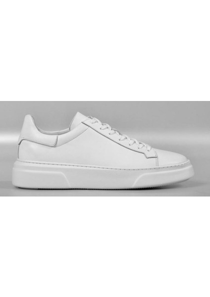 Bagsshoes 2501 Footcap Erkek Hakiki Deri Yüksek Taban Premium Sneaker Ayakkabı