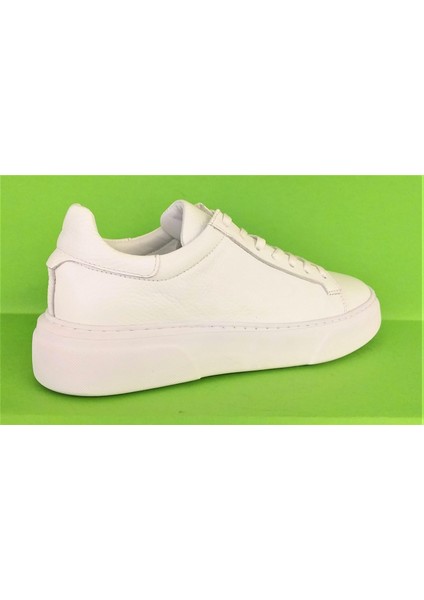 Bagsshoes 2501 Footcap Erkek Hakiki Deri Yüksek Taban Premium Sneaker Ayakkabı