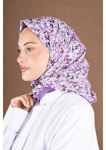 Desenli Soft Eşarp Koleksiyonu Çiçek Desen modelleri