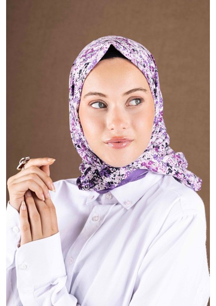Desenli Soft Eşarp Koleksiyonu Çiçek Desen fırsatları