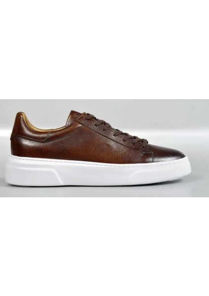 Bagsshoes 2501 Footcap Erkek Hakiki Deri Yüksek Taban Premium Sneaker Ayakkabı