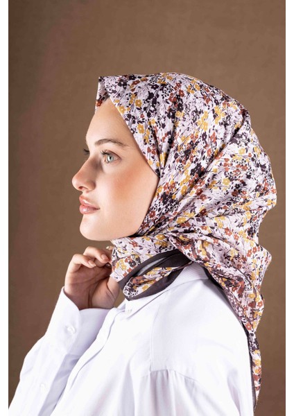 Desenli Soft Eşarp Koleksiyonu Çiçek Desen modelleri