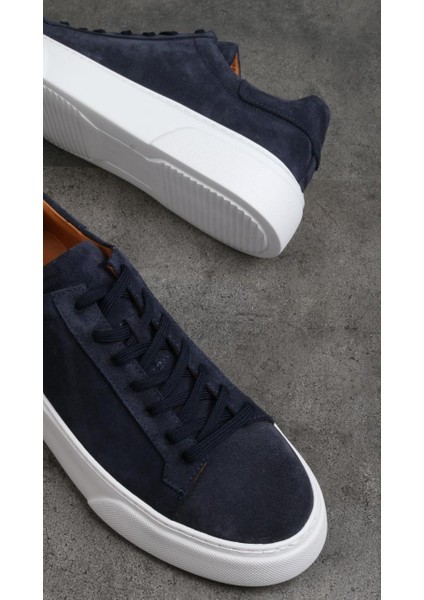 Bagsshoes 2501 Footcap Erkek Hakiki Deri Yüksek Taban Premium Sneaker Ayakkabı