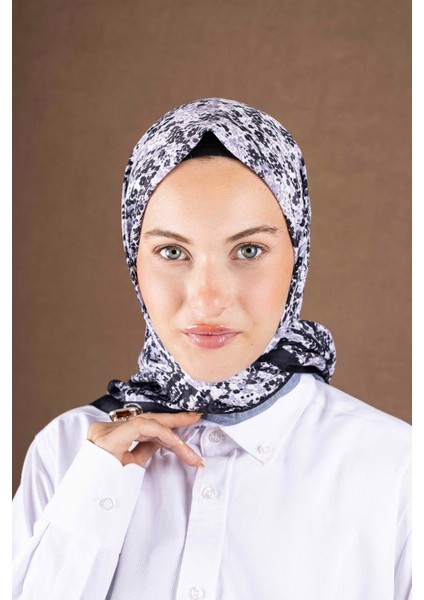 Desenli Soft Eşarp Koleksiyonu Çiçek Desen