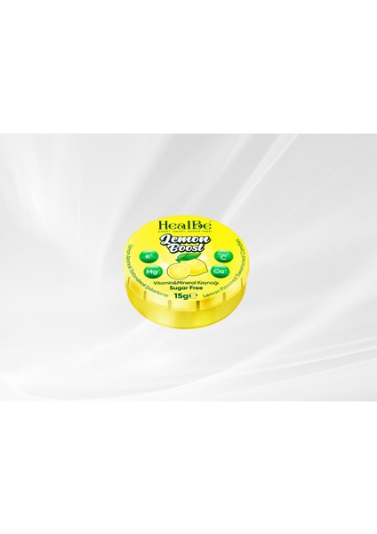 Healbe Limon Aromalı Şekerleme