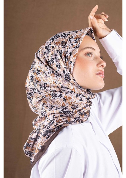 Desenli Soft Eşarp Koleksiyonu Çiçek Desen modelleri