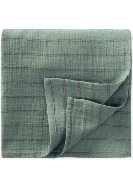 Naturel Battaniye 90X100CM Çağla Çift Çizgili