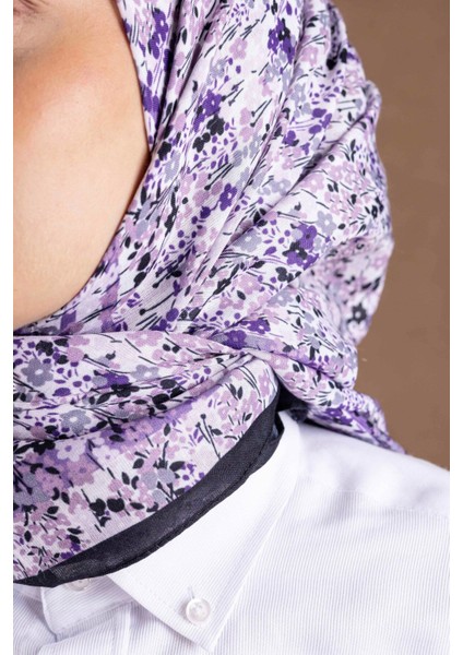 Desenli Soft Eşarp Koleksiyonu Çiçek Desen fırsatları