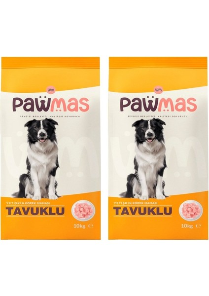 Tavuklu Yetişkin Köpek Maması 10 kg x 2 Adet