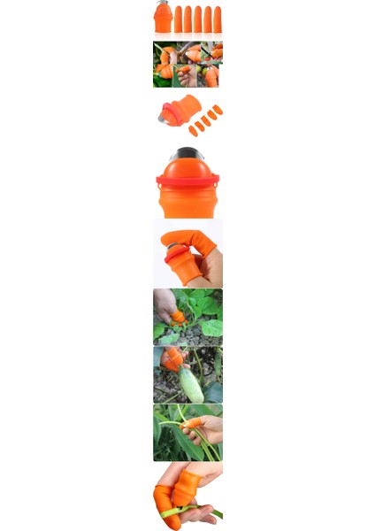 Turk Hızlı Parmak Bıçağı Başparmak Sebze Kesici 2 Li Set - LKM2837-7571 fiyatları