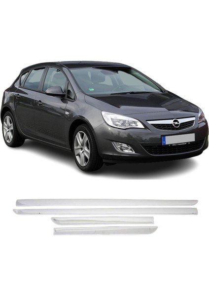 Opel Astra J Hb Uyumlu Yan Kapı Çıtası 4 Parça 2010-2014 Paslanmaz Krom fiyatları