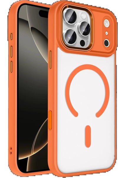 Apple iPhone 17 Pro Max Terea Magsafe Kapak - Turuncu
