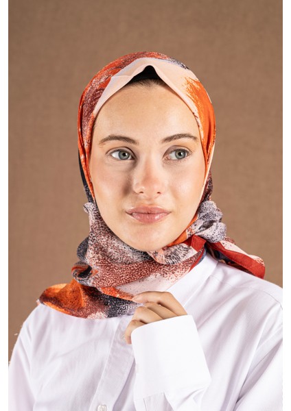 Decode Eşarp Pastel Desen