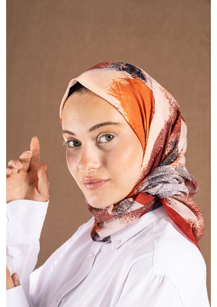 Decode Eşarp Pastel Desen modelleri