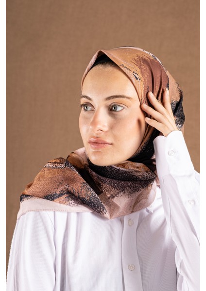 Decode Eşarp Pastel Desen