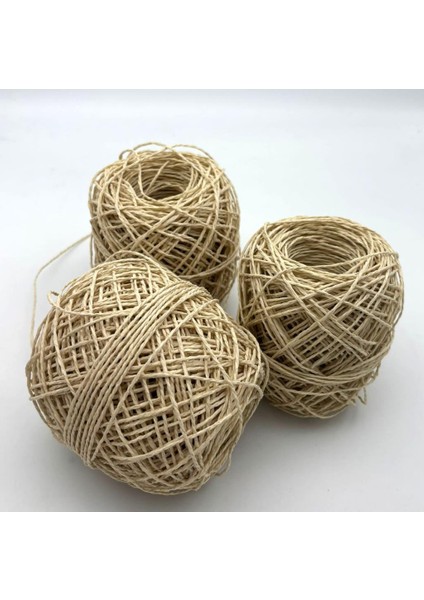 3 Adet 50 gr Sarılmış Kağıt Ip Nohut Renk