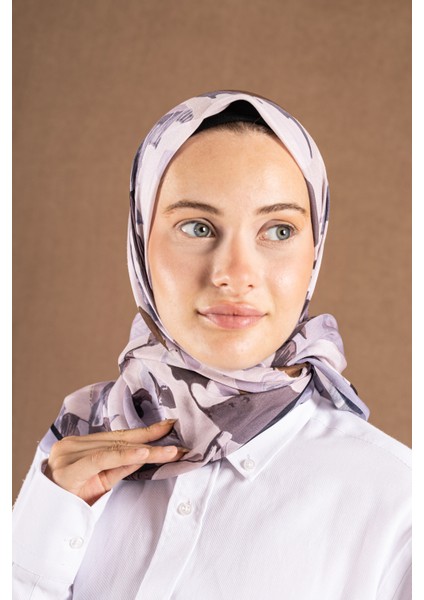 Decode Eşarp Çiçek Desen