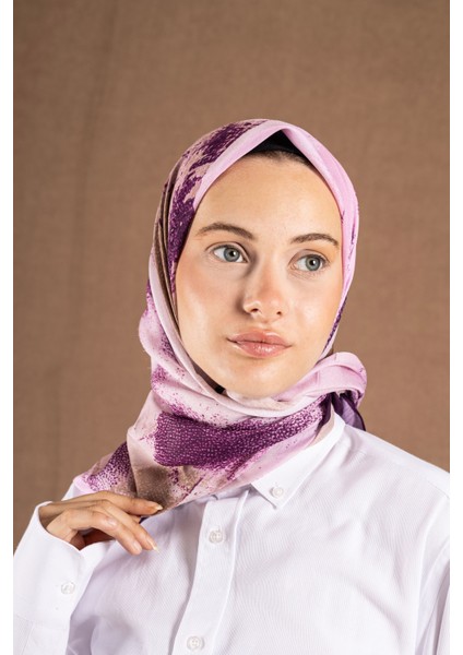 Decode Eşarp Pastel Desen