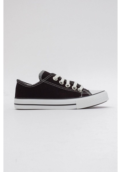 Keten Çocuk Spor Ayakkabı 31-35 Siyah Beyaz fiyatları