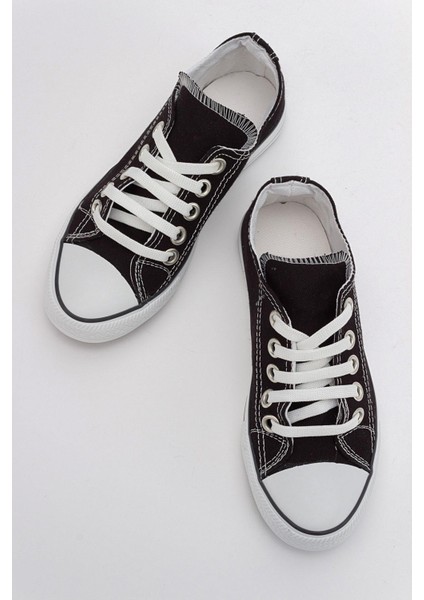 Keten Çocuk Spor Ayakkabı 31-35 Siyah Beyaz indirimleri