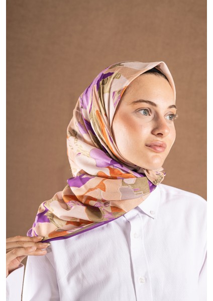 Decode Eşarp Çiçek Desen fırsatları