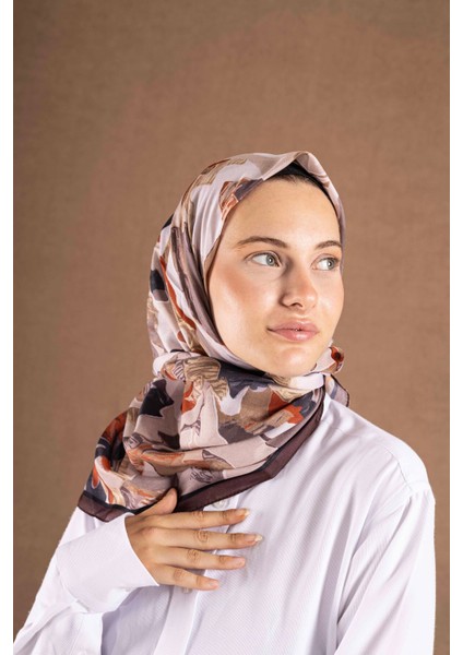 Decode Eşarp Çiçek Desen