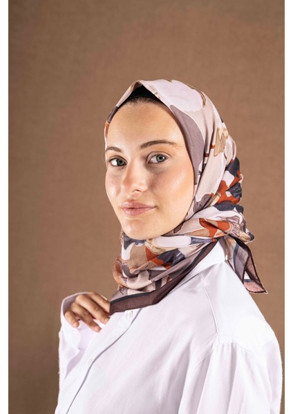 Decode Eşarp Çiçek Desen modelleri