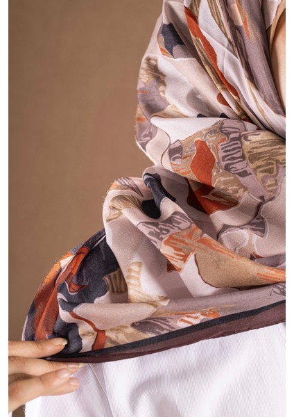 Decode Eşarp Çiçek Desen fırsatları