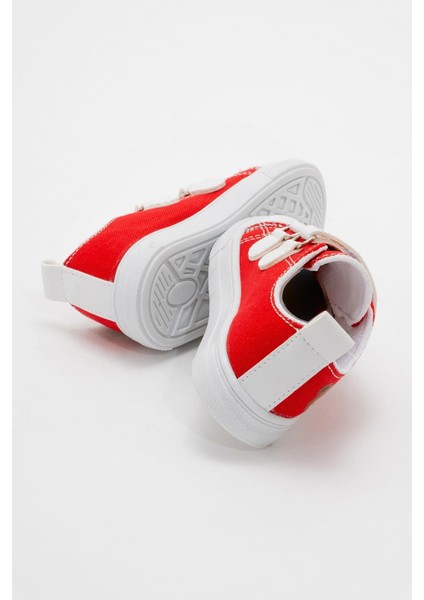 Çocuk Çift Cırtlı Converse Kırmızı fırsatları
