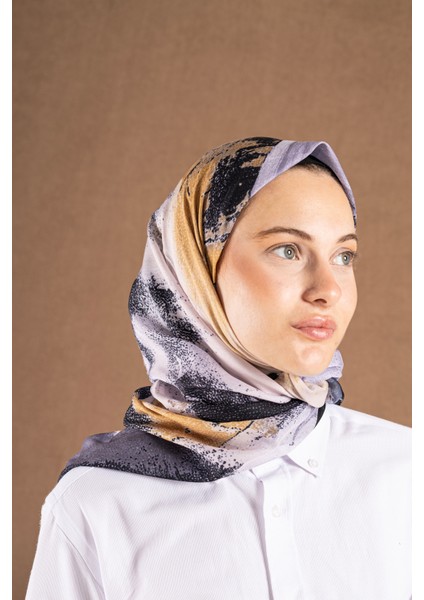 Decode Eşarp Pastel Desen