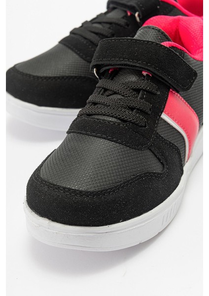 Çocuk Cırtlı Spor Ayakkabı Siyah Fuje modelleri