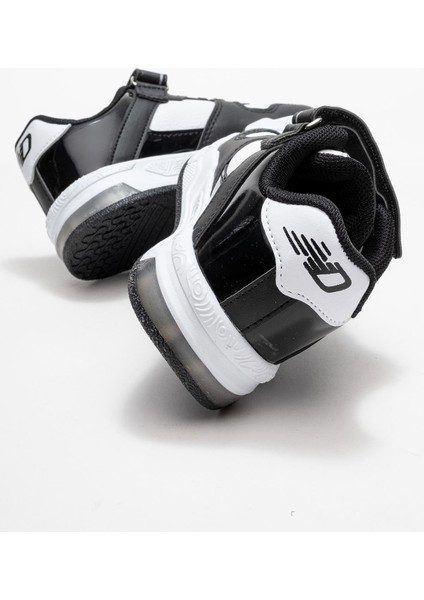 Cırtlı Çocuk Spor Ayakkabı ; Beyaz Siyah fırsatları