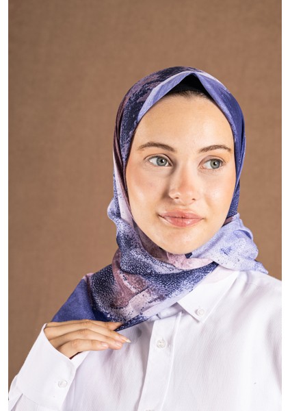 Decode Eşarp Pastel Desen