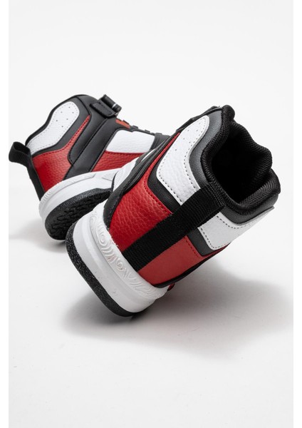 Cırtlı Çocuk Spor Ayakkabı ; Siyah Kırmızı fırsatları