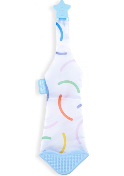 Babyjem Silikon Diş Kaşıyıcı Fular & Kravat Gülen Yüz Mavi modelleri