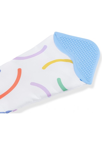 Babyjem Silikon Diş Kaşıyıcı Fular & Kravat Gülen Yüz Mavi fırsatları